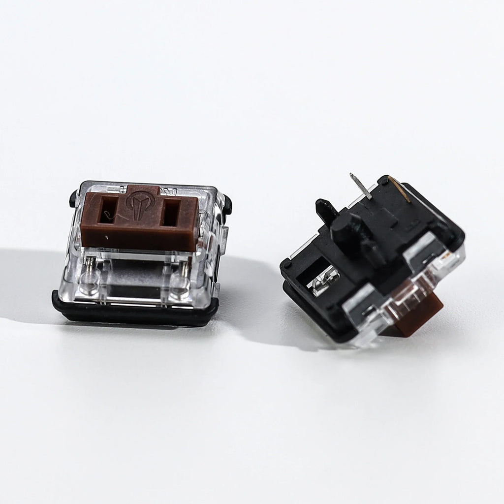 Kailh 1350 Choc V1 Brown Tactile Low Profile Switches, 10-110pcs
