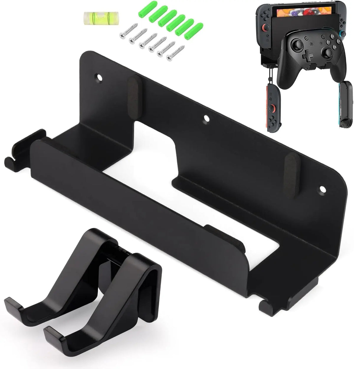 AOLION Wall Bracket for Nintendo Switch, Switch 2 Storage