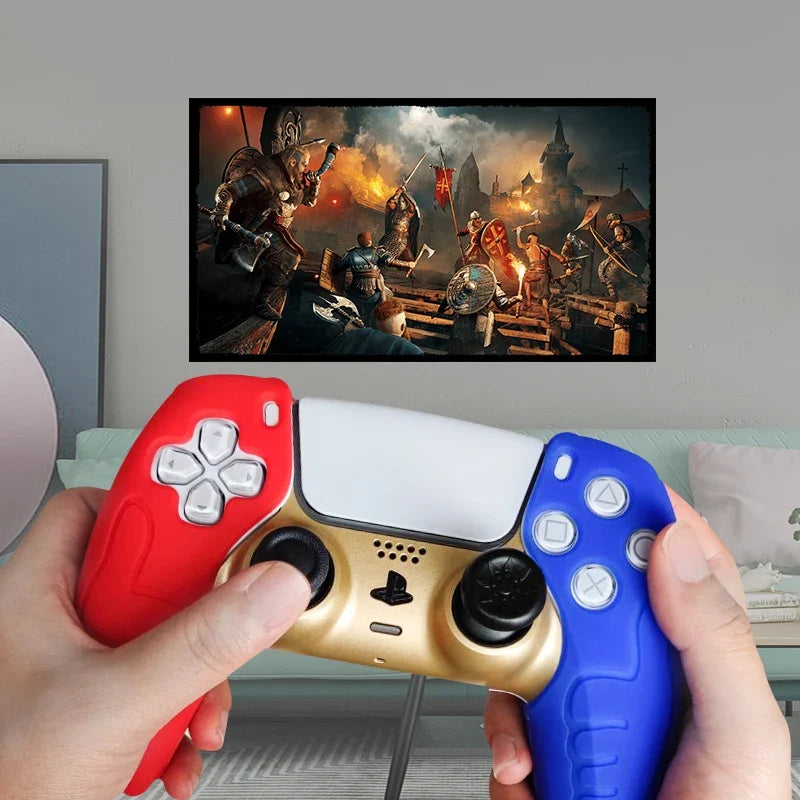 Anti-Slip Soft Silicone Protective Case Gamepad Joystick Silicone Case Protective Case Gamepad Joystick Shell for PS5