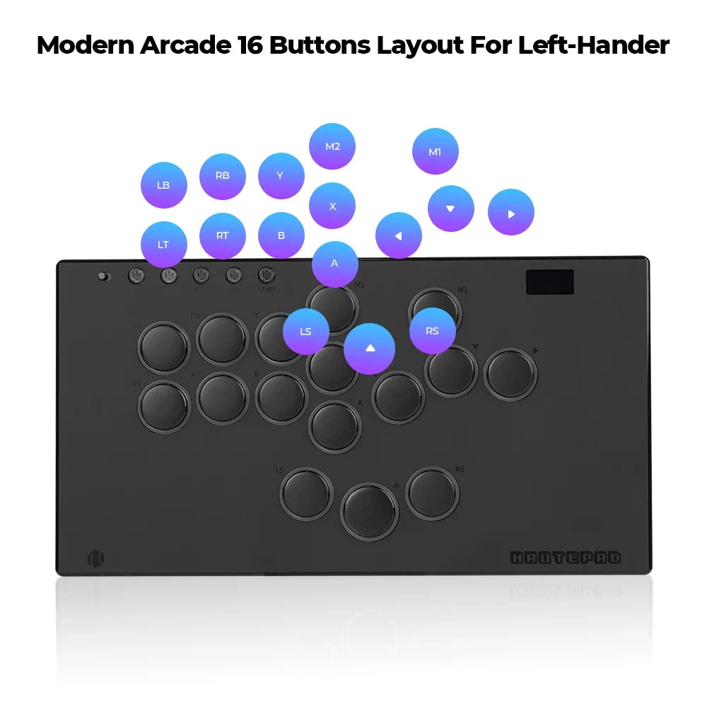 Haute42 COSMOX E16 Mirrored Leverless Controller for Left-Handers