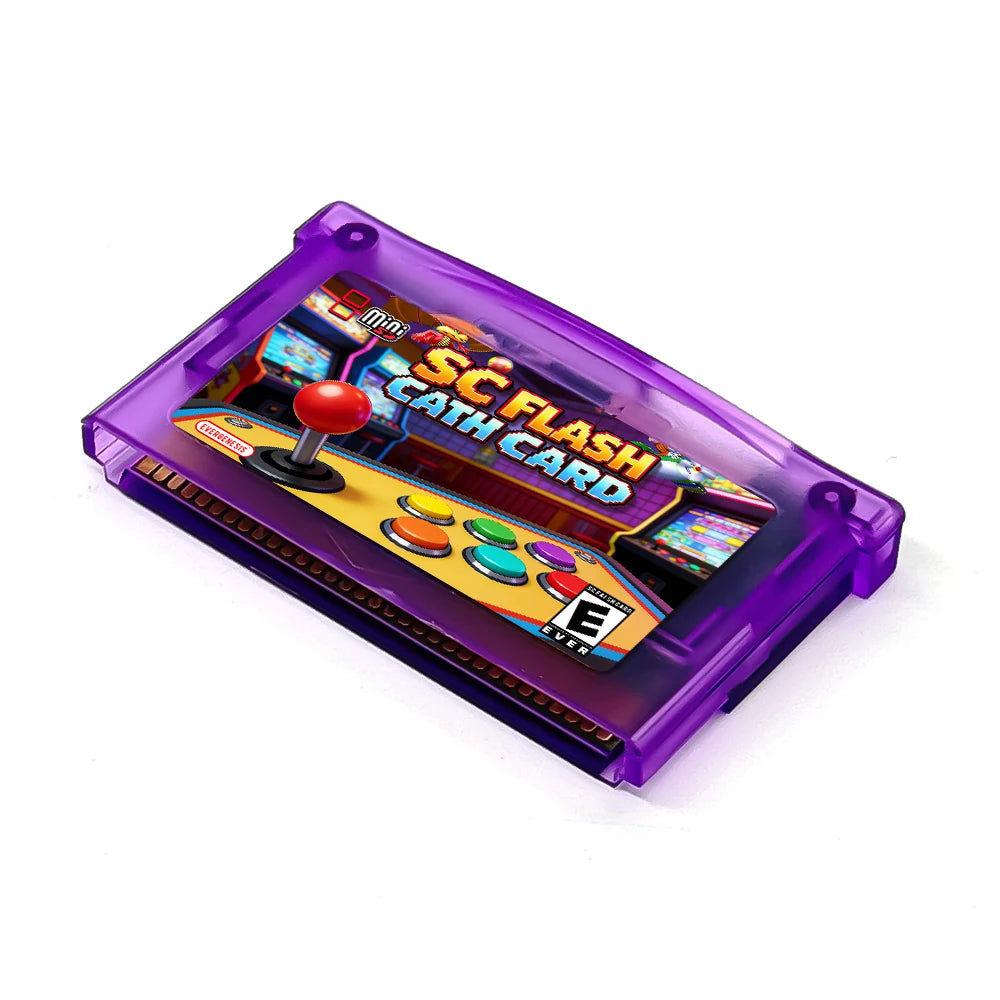 New 5000 in 1 SCFW V2.0 Mini SC Flash Card with 8G TF Card & Adapter for GBA GBC GB NES NDS Game Card Game Console Accessories