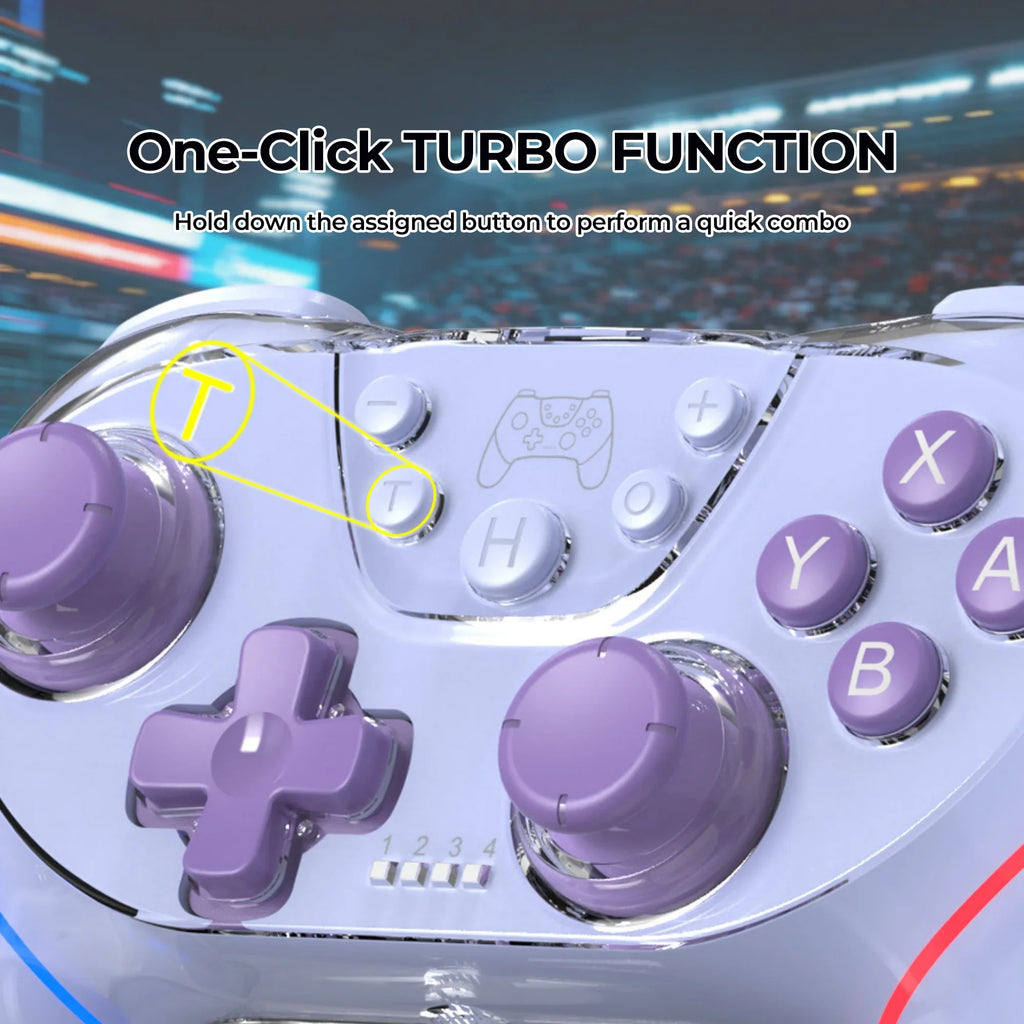 Bluetooth Wireless Controller for Switch, OLED, Lite, RGB
