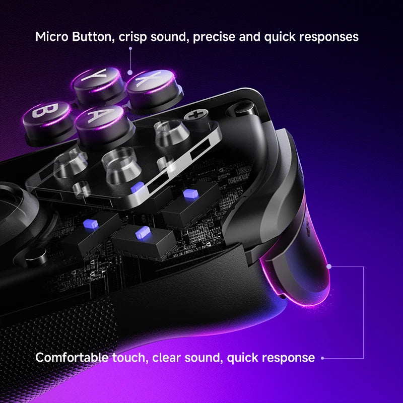 NYXI NJ12 Switch OLED Hall Effect Wireless Controller