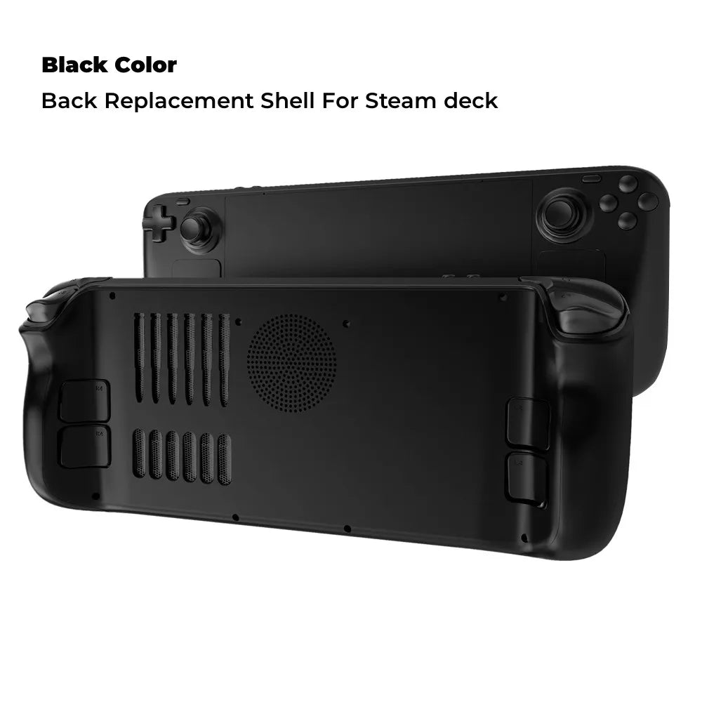 Replacement DIY Back Shell with Cooling Vents Heat-Dissipation Back Housing Case Plates Cover for Steam Deck/Steam Deck OLED