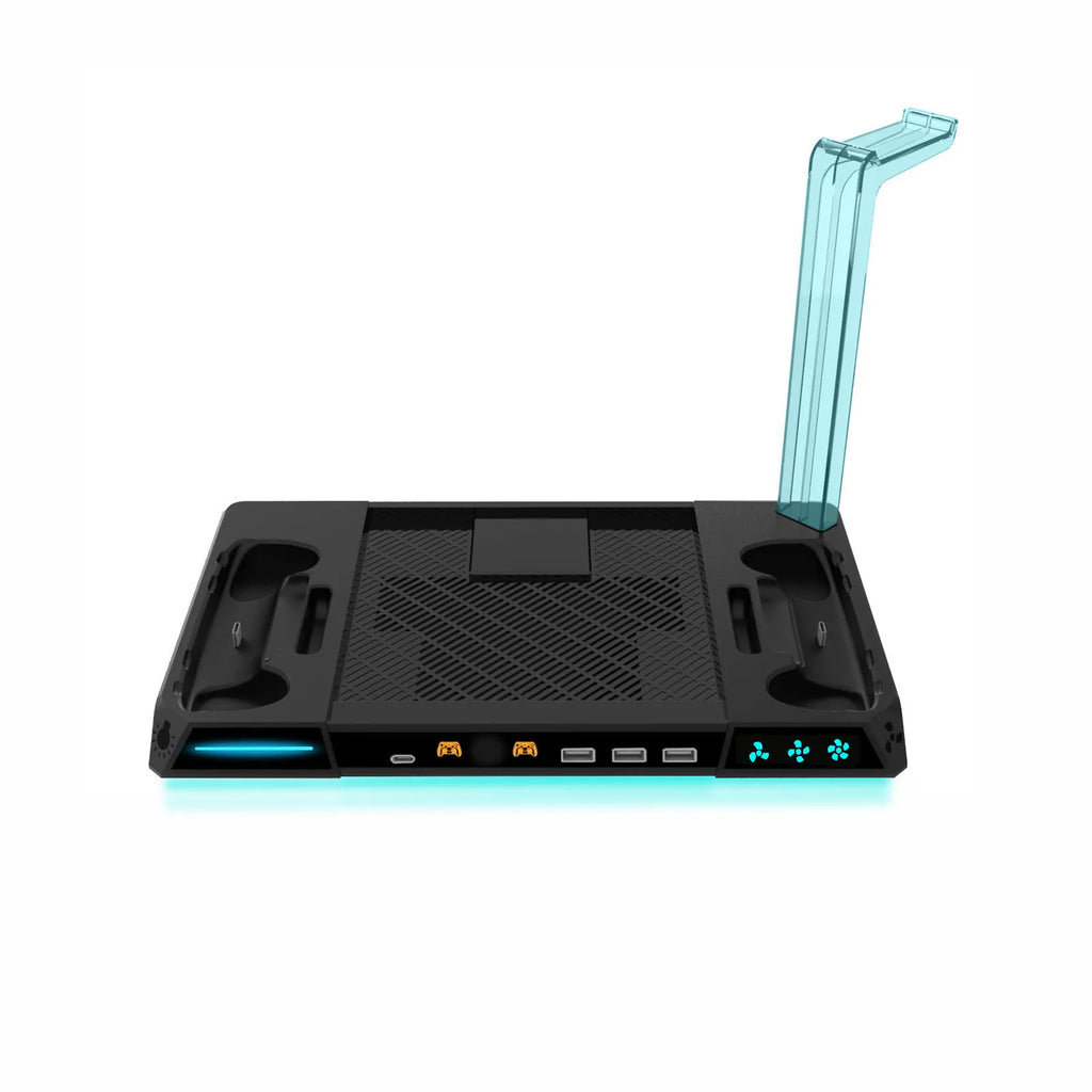 Charging Dock for Steam Machine with 3-Speed Cooling Fan, RGB