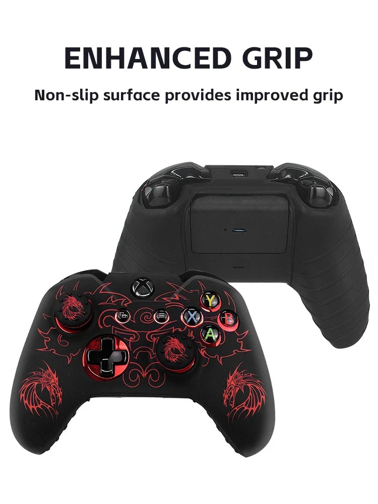 Data Frog Xbox One Controller Silicone Case with Thumb Grips