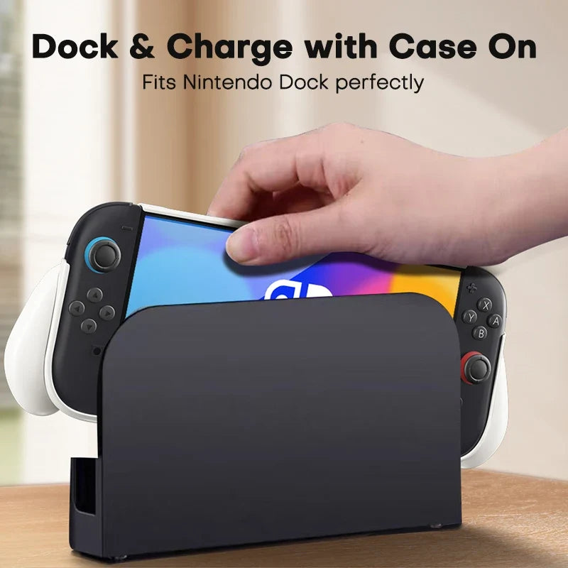 Tuodes Grip Case for Nintendo Switch 2 Retro 3-in-1 Split