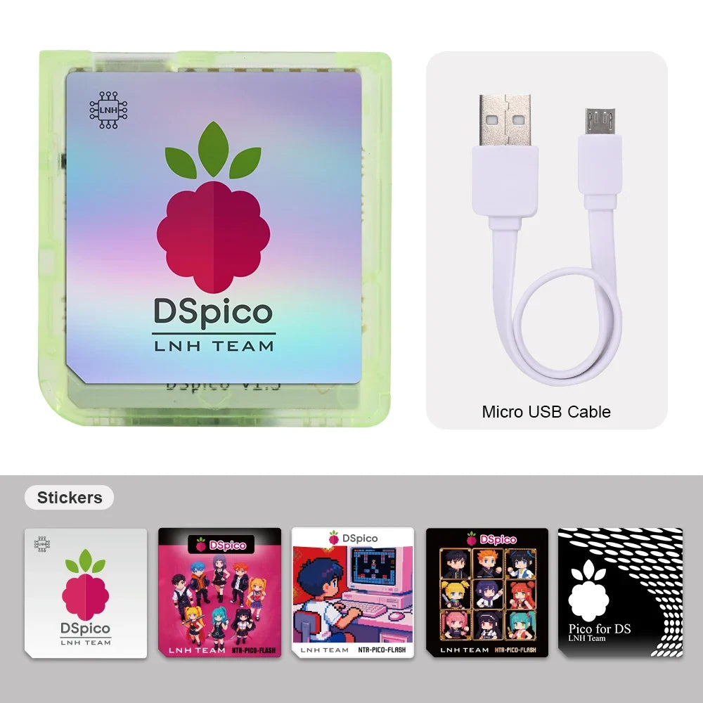 RP2040 MCU DSpico Game Reader Compatible With NDS NDSL DSi 3DS Console