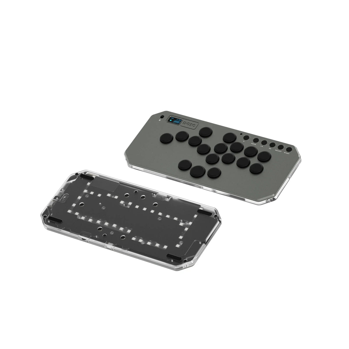 Ps5 Controller Accessories Doio Hitbox Wireless Aluminum Alloy Mechanical Switch Game Keypad Kbgm H06 Stickless Arcade Fighting