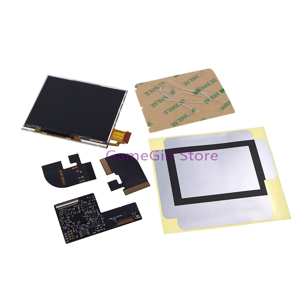 1set V3.0 IPS Backlight Highlight Brightness LCD Screen Kits For Gameboy GBA Advance Game Console