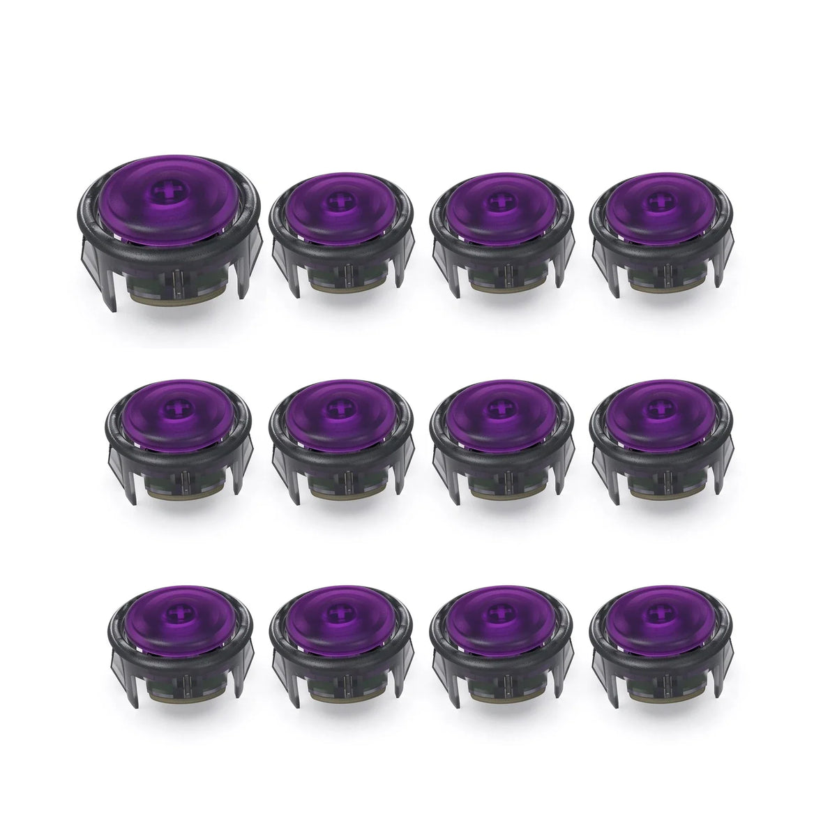 Punk Workshop PWS V2 Arcade Button Kit, 1x 30mm and 11x 24mm