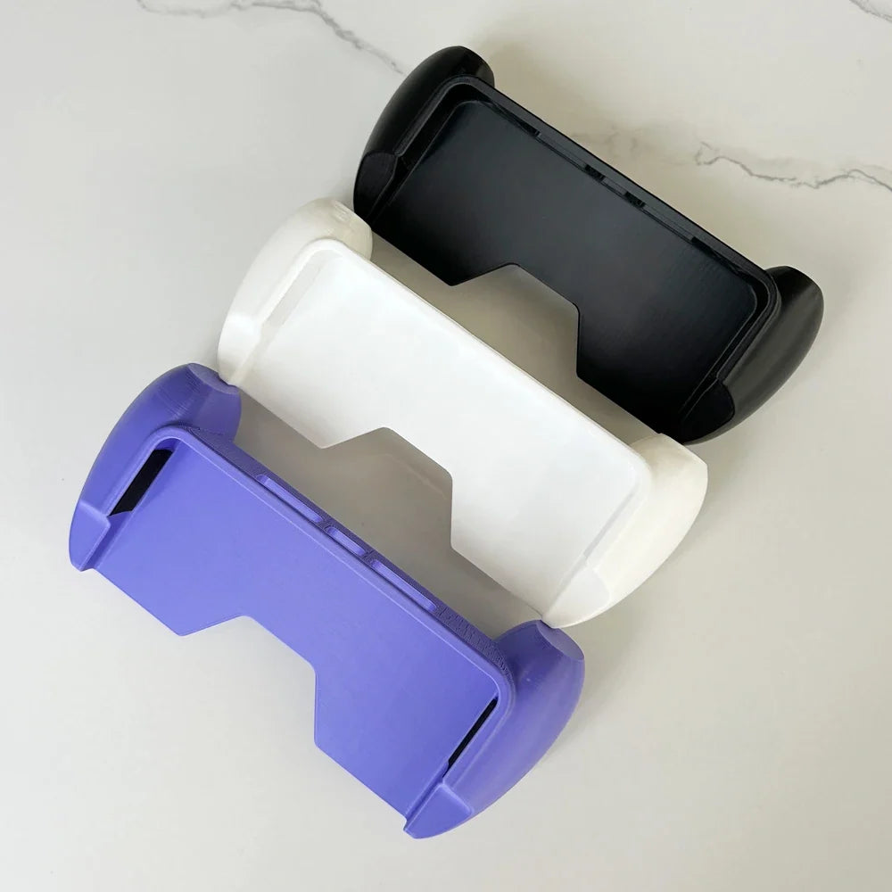 A Practical 3D Printed Grip For Retroid Pocket Flip 2 Console Accessories Ergonomic Design RP Flip Grip Comfortable Handheld