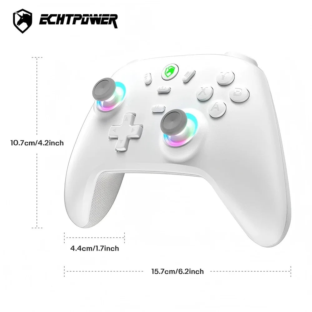 ECHTPower Wired Controller with Hall Effect Joysticks for Switch