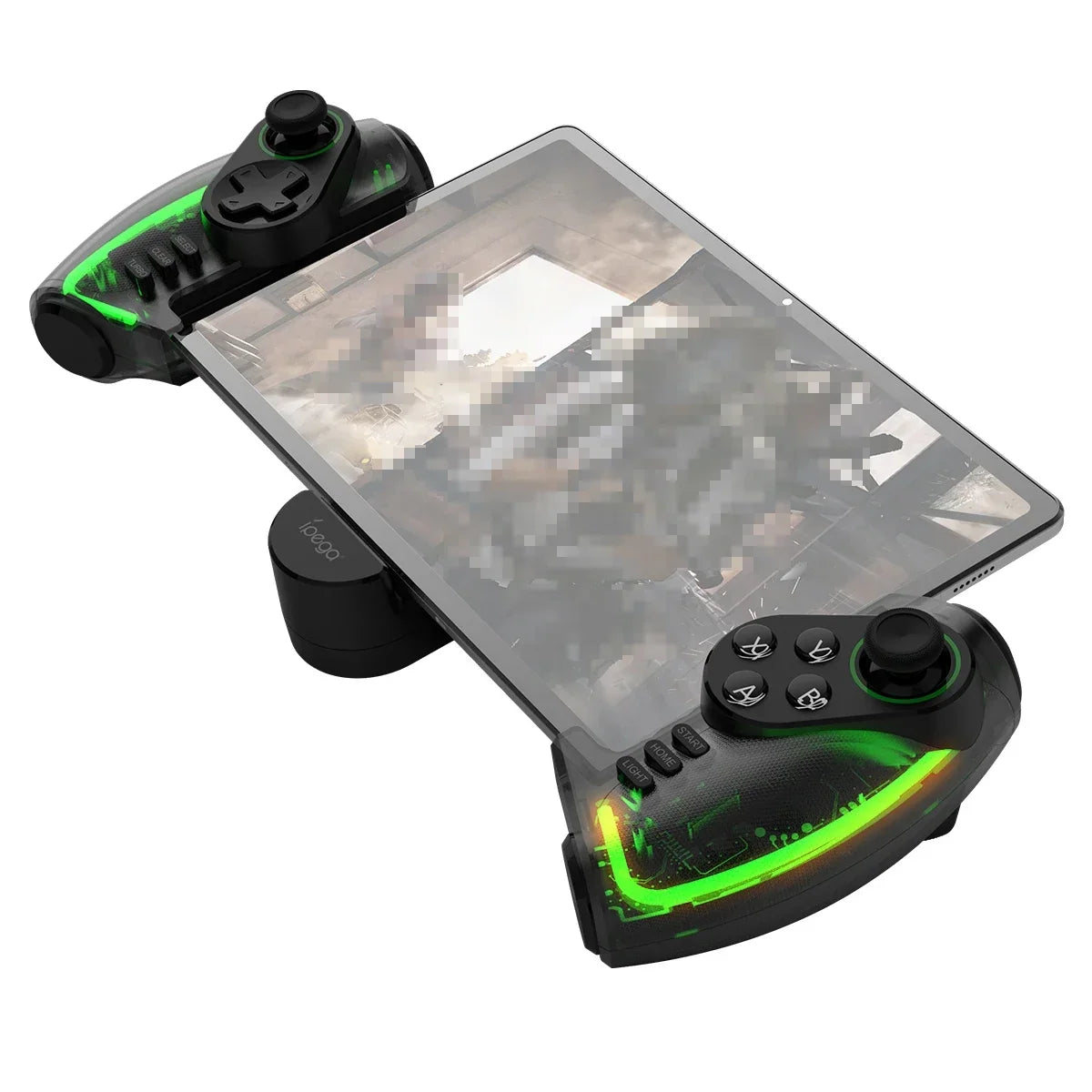 IPEGA Wireless Gamepad For Nintendo Switch,Android, iOS ,iPad ,PC With RGB Light Linear, Vibration Stretchable Controller PG9777