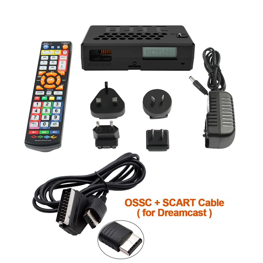 Bitfunx OSSC V1.8 Open Source Scan Converter HDMI Adapter