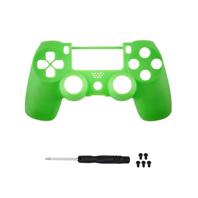 DATA FROG PS4 Slim Pro Controller Front Shell Replacement Cover  DIY Mod Repair Kit Single Front Cover