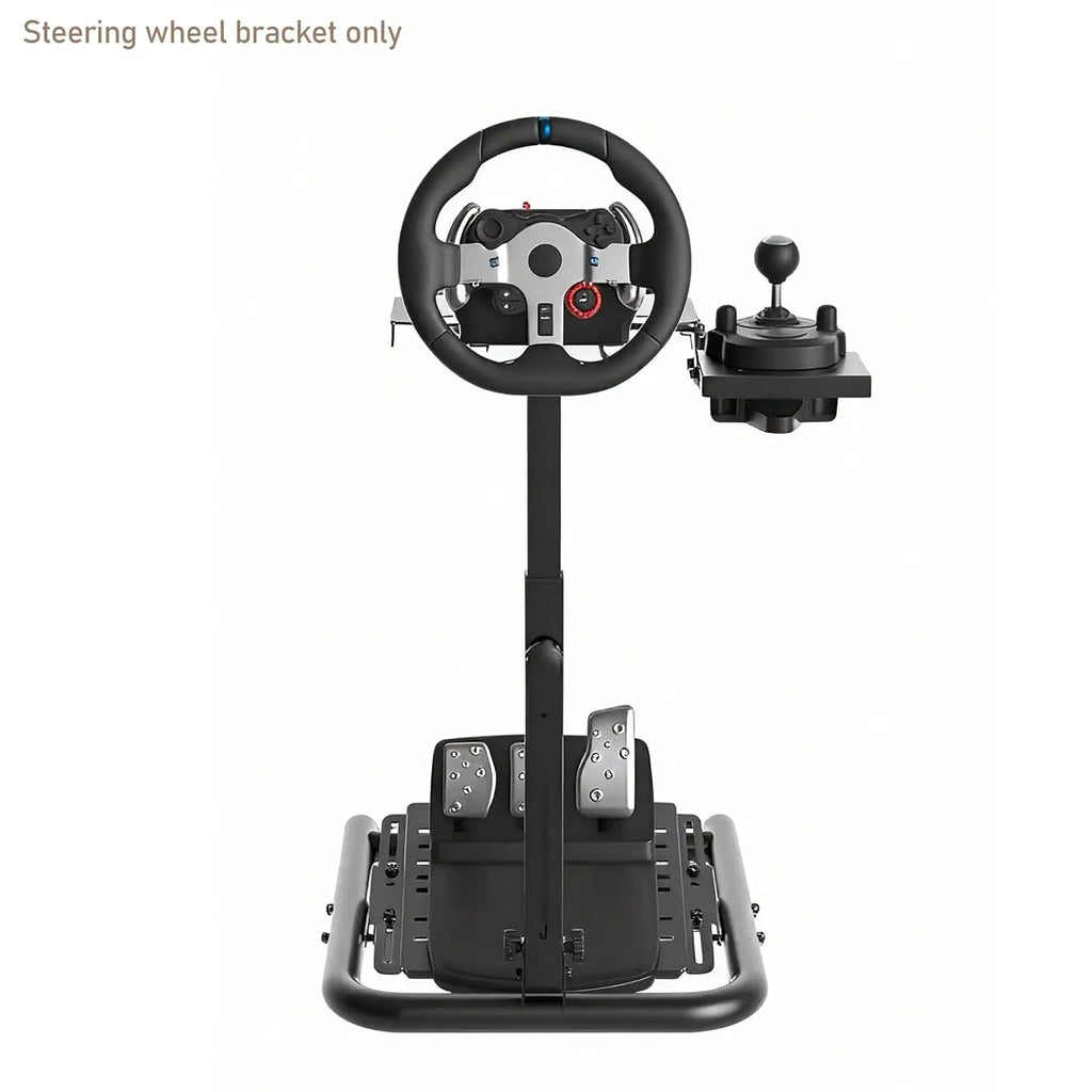 Adjustable Sim Racing Steering Wheel Stand, 23–35 Inch Height