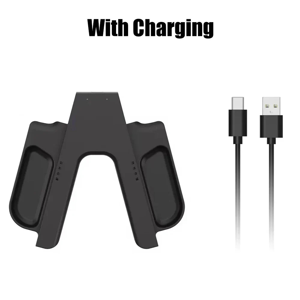 Charger Grip Bracket for Switch 2 Joystick Controller Grip Handle Portable Charging Station for NS Switch 2 Gaming Accessories