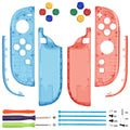 eXtremeRate for Joycon 2 DIY Replacement Shell Buttons, Case & Decorative Strips & Tools for Nintendo Switch 2 - Essence Version