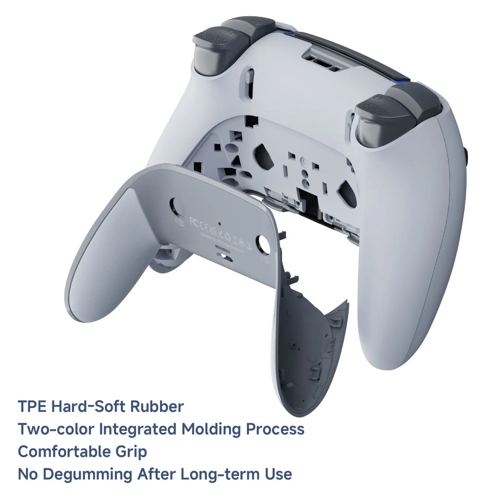 CHARM FOCUS DIY Shell for PS5 Edge Controller, Anti-Slip Grip