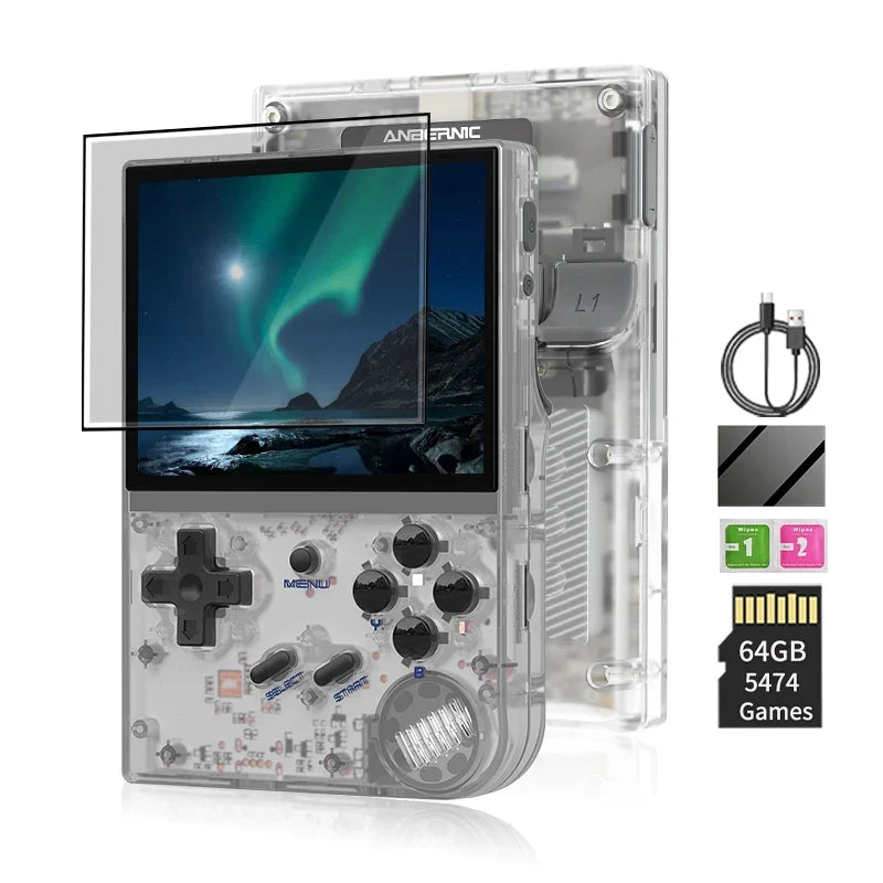 Anbernic RG35XX Handheld Console 3.5 Inch IPS GarlicOS 2600mAh