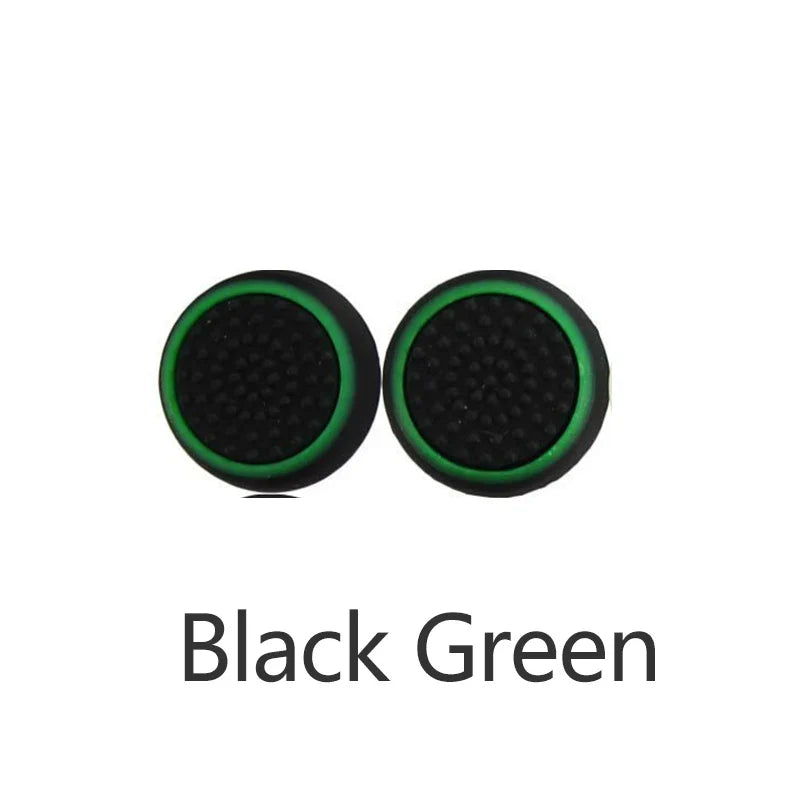 2pcs Soft Silicone Joystick Caps for PS5, PS4, PS3 Controllers