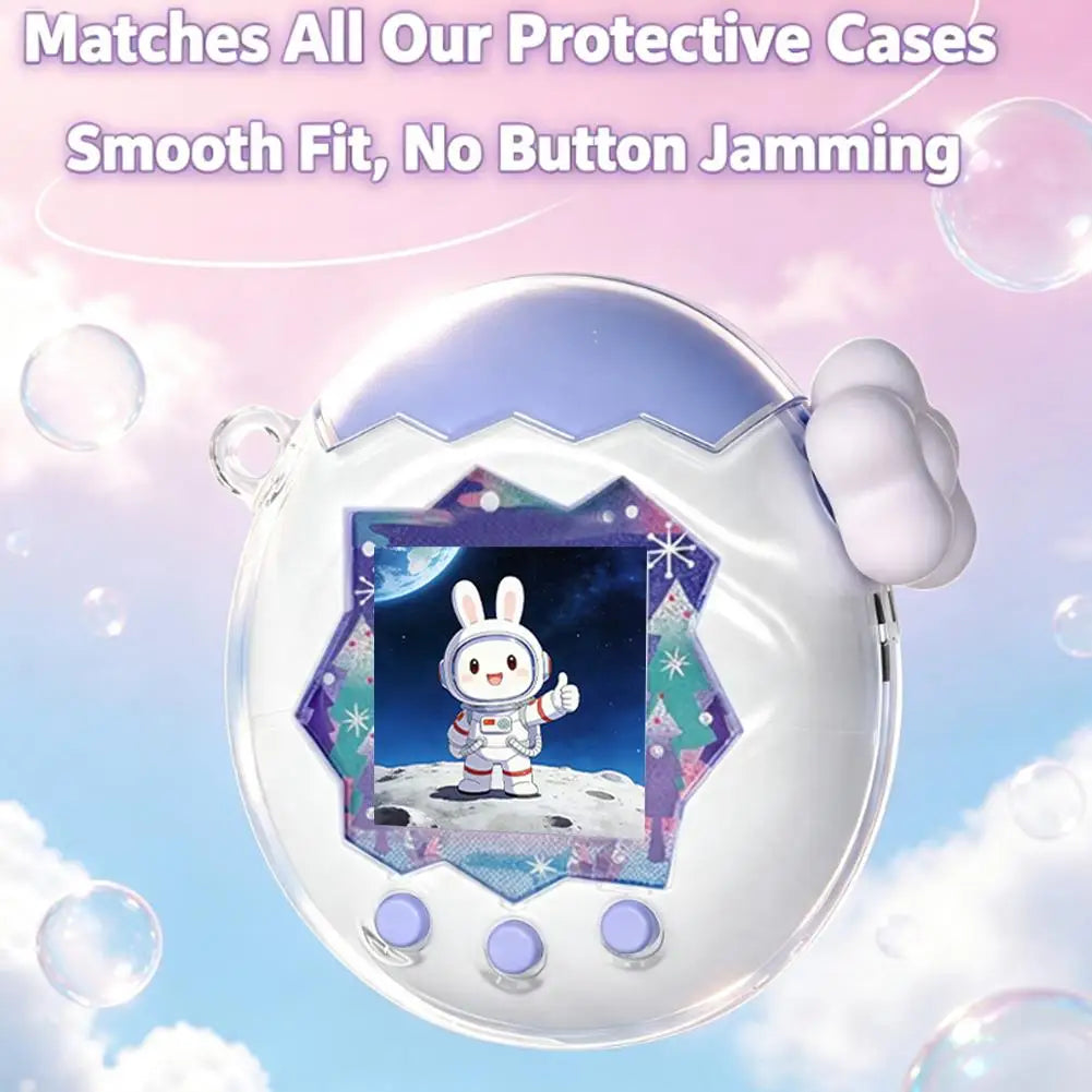 For Tamagotchi Paradise Flower Knob Protective Cover Soft Button Protector Anti-Scratch Silicone Electronic Pet Accessories