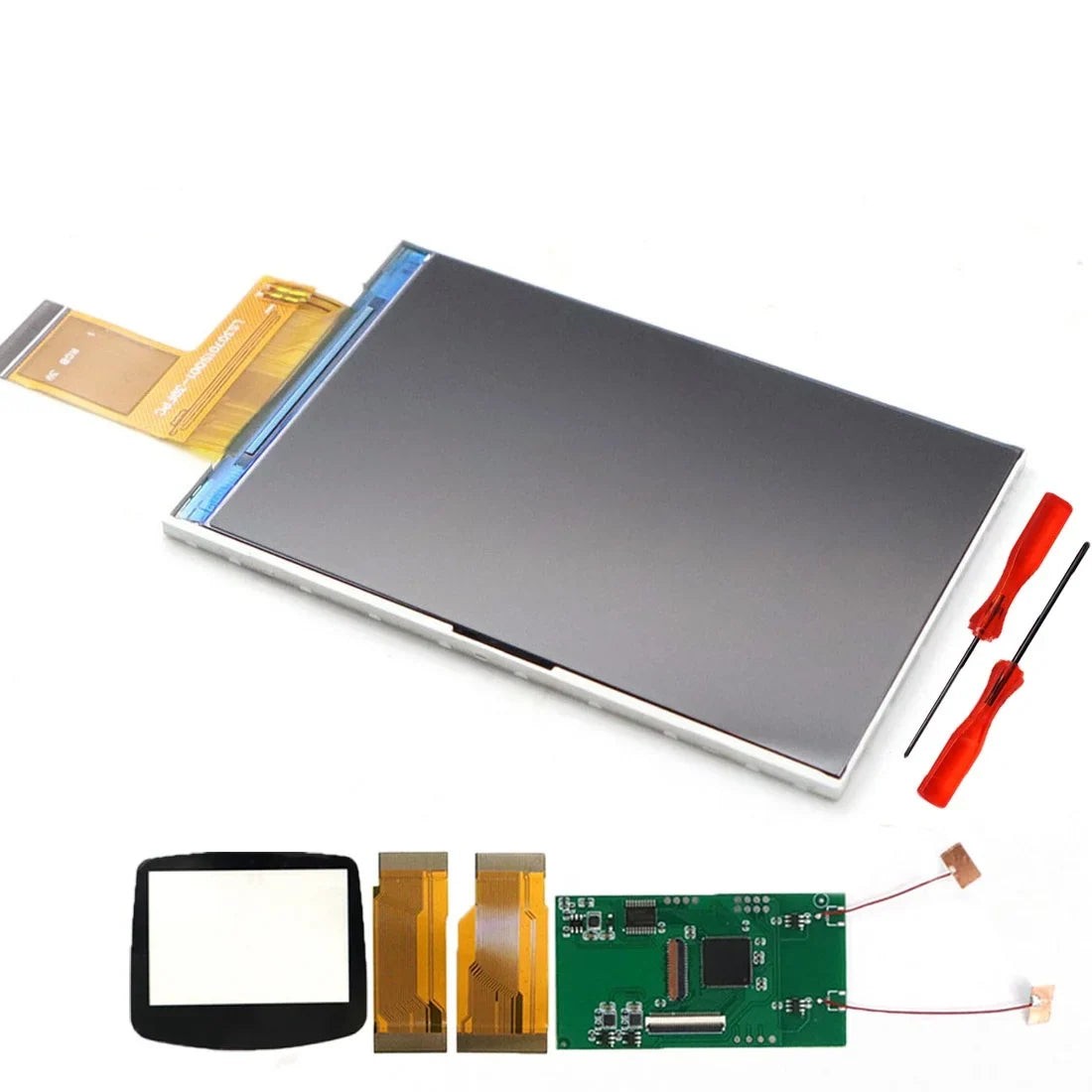 HISPEEDIDO GBA V5 IPS Drop-in LCD Screen Kit 720x480