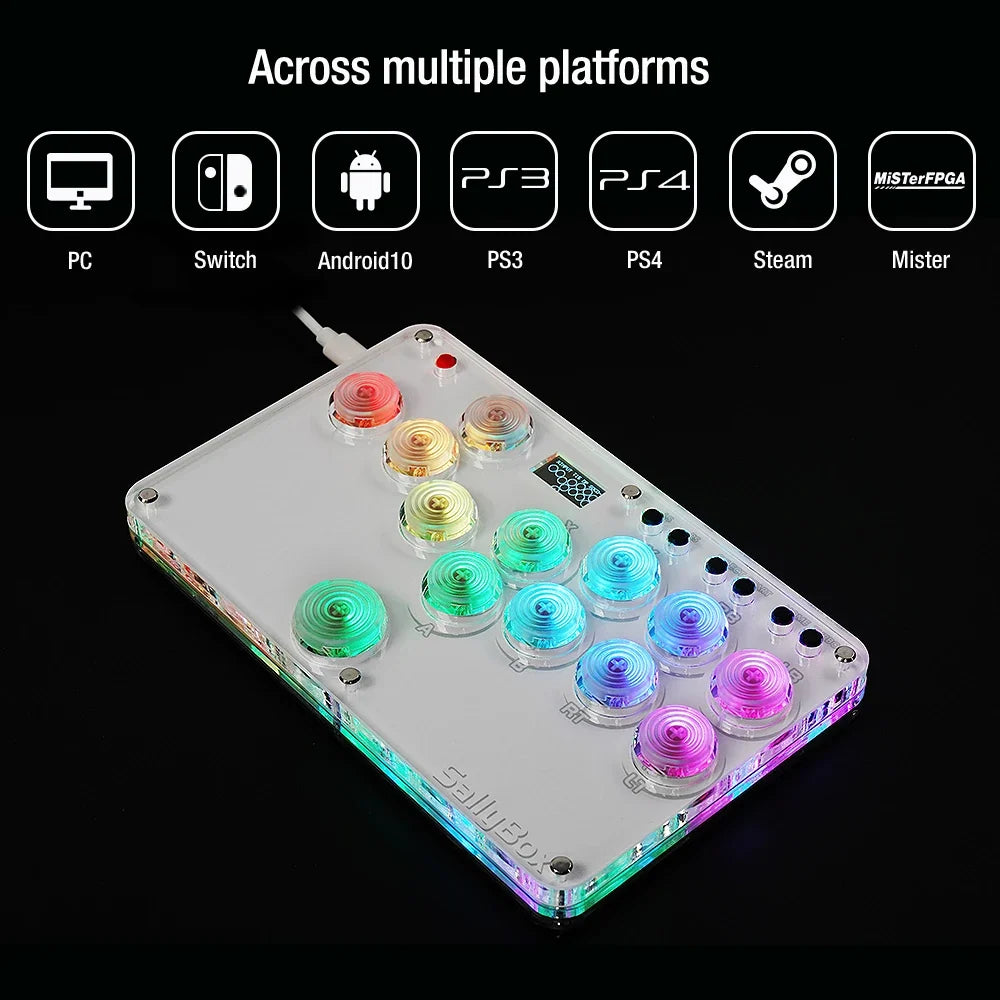 Sallybox SOCD Hitbox Controller for PC, Android, PS4, Switch