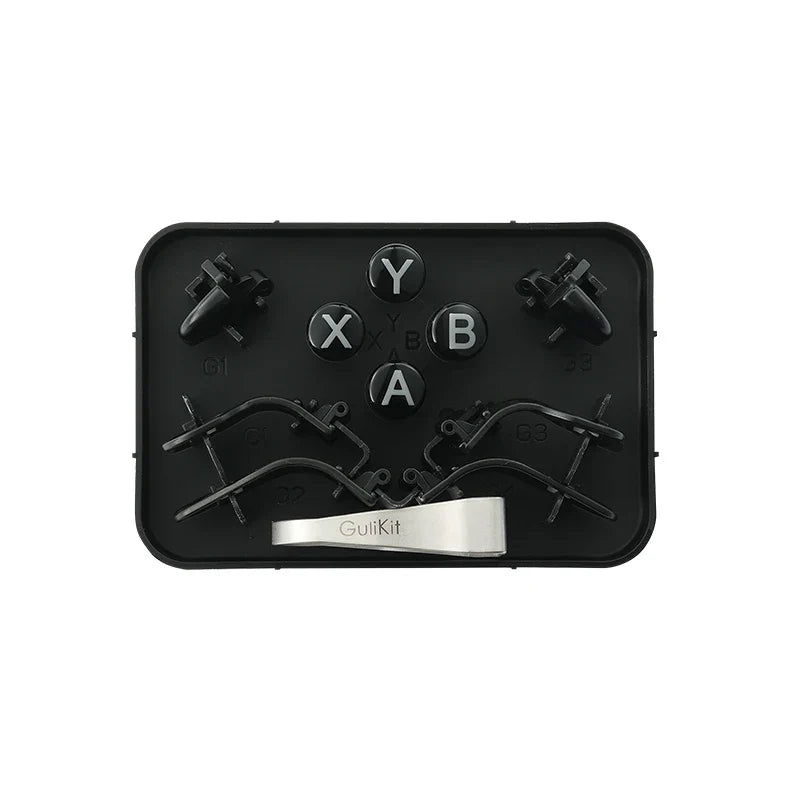 GuliKit KK3 Controller Accessory Pack with 6 Rear Paddles,4 PC Layout ABXY Button,1 Keycap Puller for GuliKit KK3 Max KK3 Pro