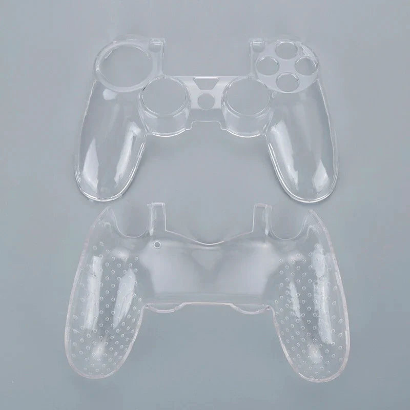 Transparent Hard PC Protector Clear Cover Skin Case for PS4 Controller