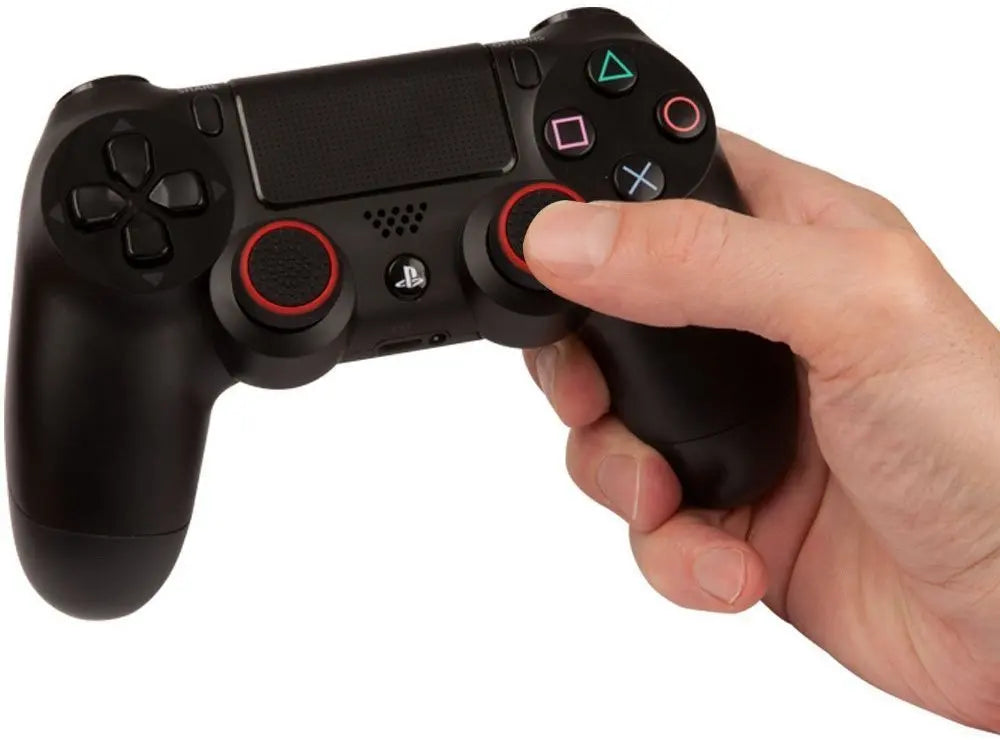 2pcs Soft Silicone Joystick Caps for PS5, PS4, PS3 Controllers