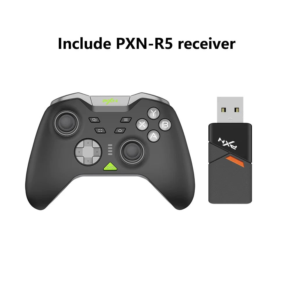 PXN P5 Bluetooth Gamepad 1000Hz Hall Trigger for Switch PC