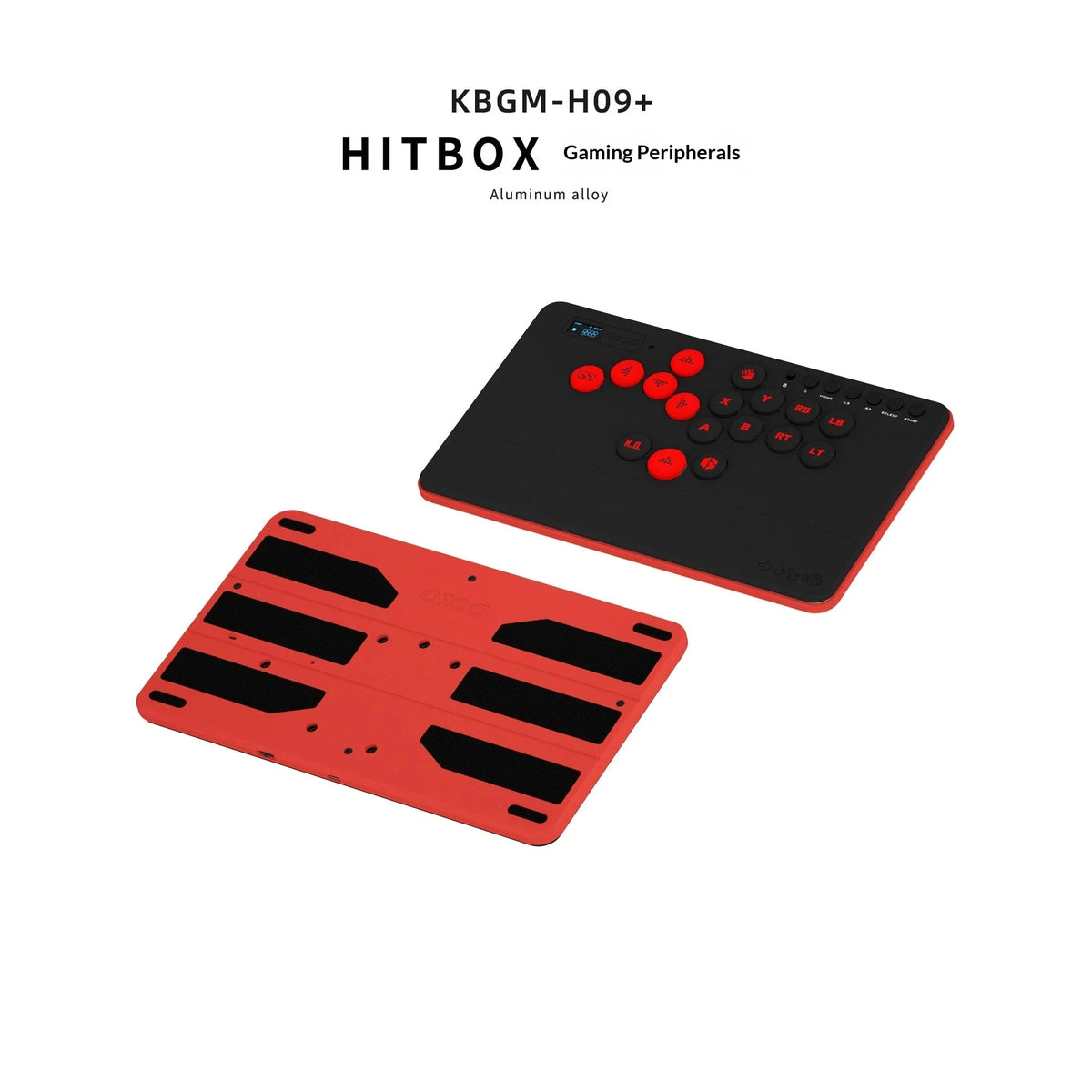 Keyboard Doio Hitbox Aluminum Alloy Mechanical Switch Game Keypad Kbgm H09+ Stickless Fighting Controller For Ps5 Switch Steam