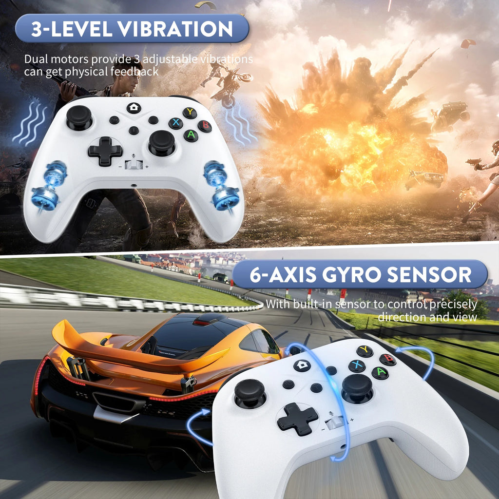 Wireless Hall Effect Controller for Xbox One, Series X|S and PC