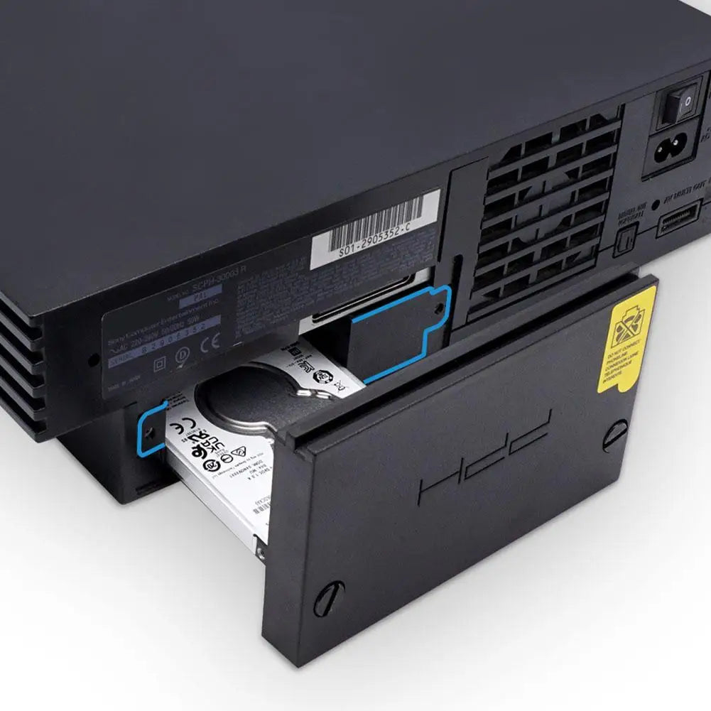 2.5IN Hard Drive Bracket for PS2 Fat Console - SATA Network Adapter HDD/SSD Stand Holder, 3D Printed Stable Support, Fixes Loose