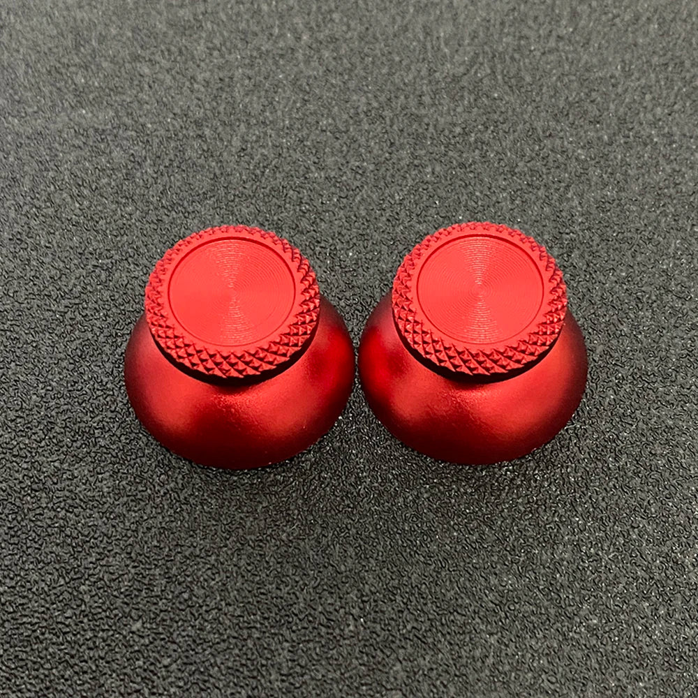 1pair Aluminum Metal Analog Joystick thumb Stick Grip Cap For PS5 Controller Gamepad Rocker Caps Thumbstick Accessories