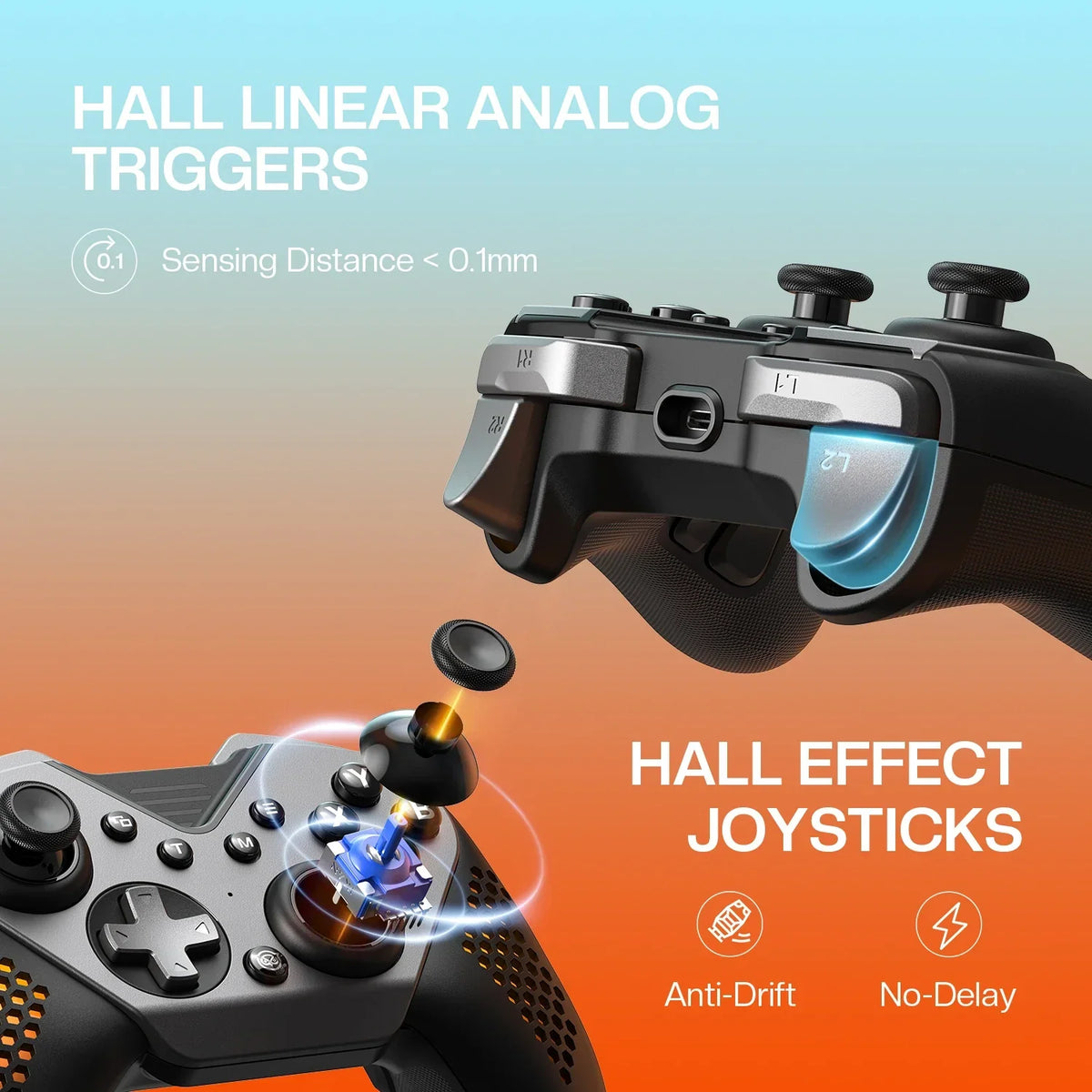 NYXI Flexi Modular Wireless Game Controller for PC/Switch 2