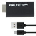 For PS2 to HDMI-compatible Converter Audio Video Adapter Full HD 480i/480p/576i with 3.5mm Audio Output for All PS2 Display Mode