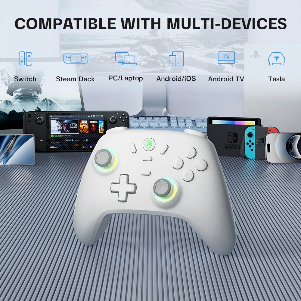 ECHTPower Wired Controller with Hall Effect Joysticks for Switch