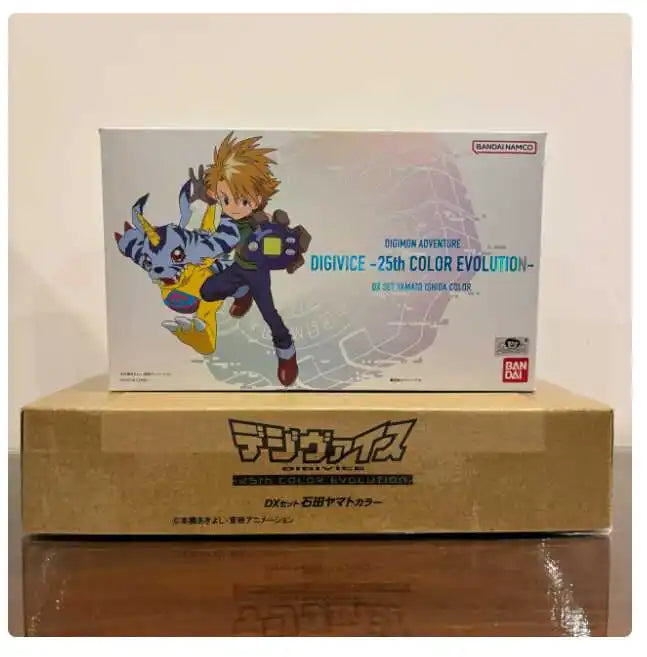 Bandai Digimon Adventure 02 Digivice, D3 V-mon Wormmon Model