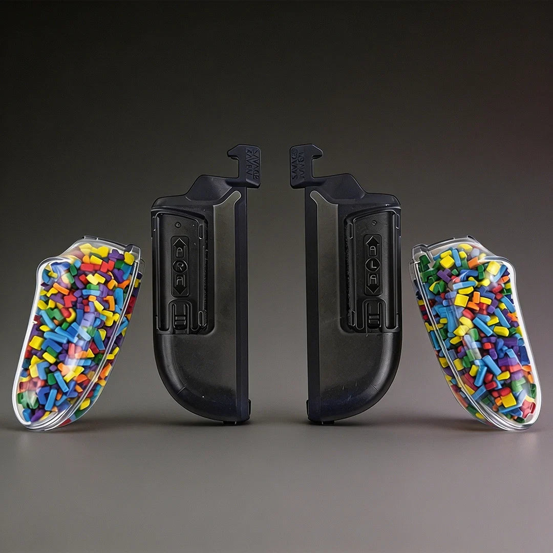 Replaceable NeoGrip Fission Grip Set For Nintendo Switch 2 JoyCon Ergonomic Comfortable Savage Raven Style Gamepad Accessories