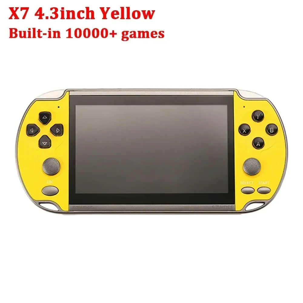 X7 / X7 Plus Handheld Game Console 4.3 or 5.1 Inch 10000+ Games