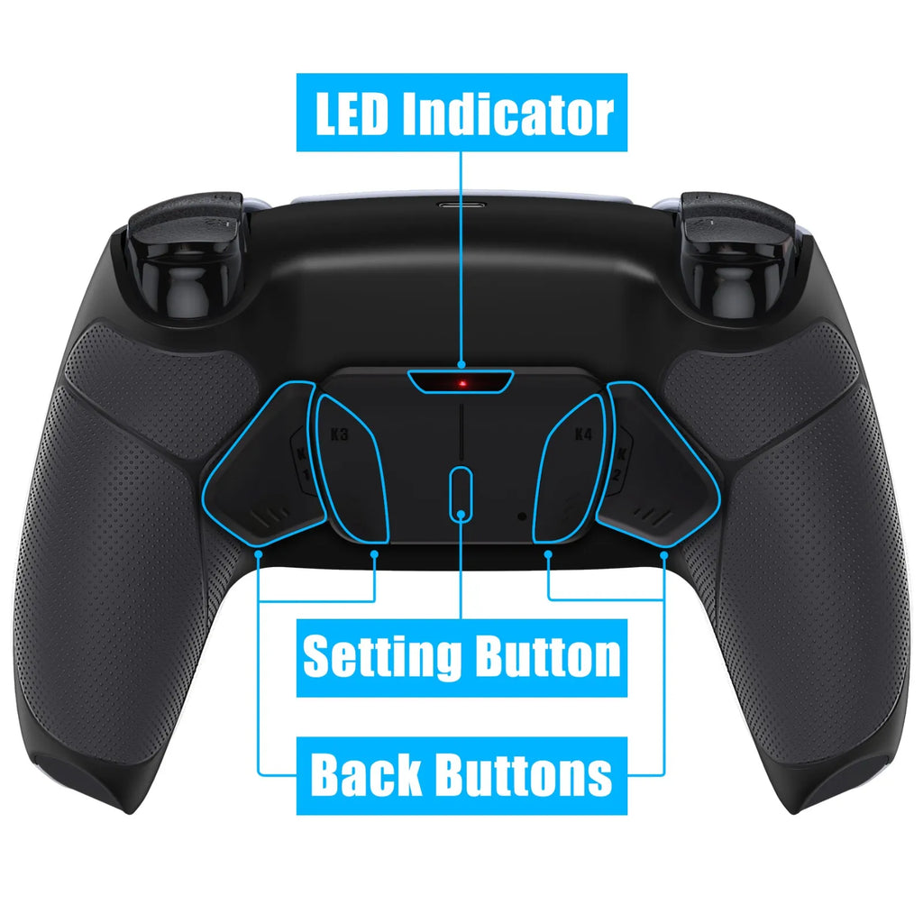eXtremeRate RISE 4.0 Remap Kit for PS5 BDM-010/020 Back Buttons