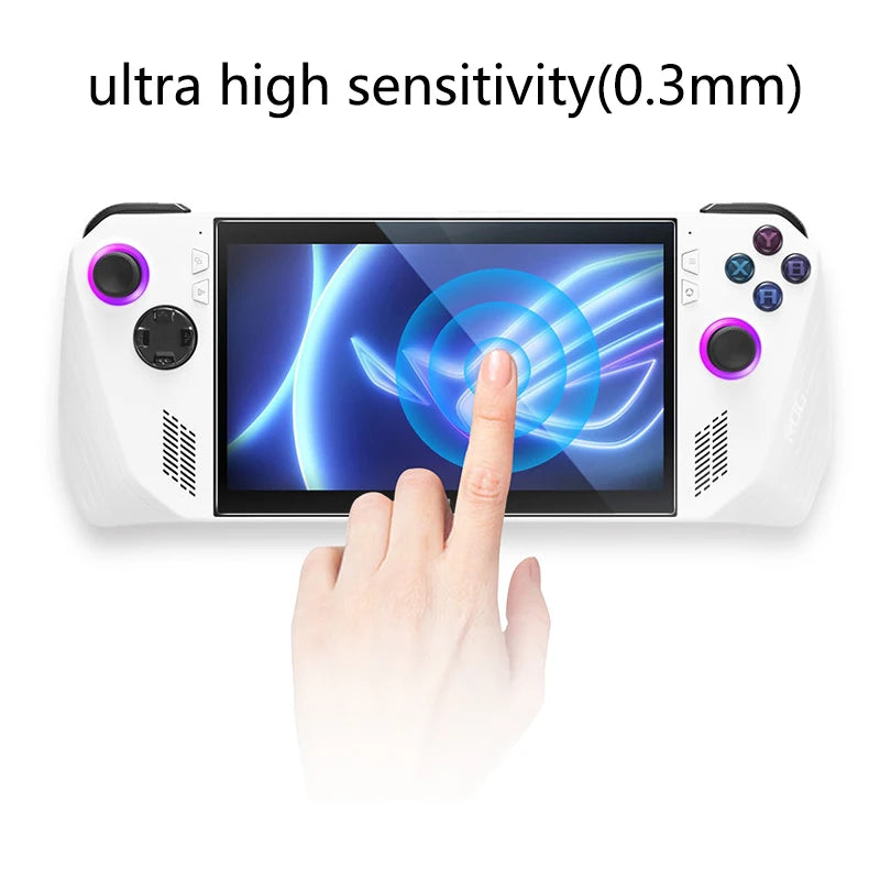 9H Tempered Glass Screen Protector for ROG Ally X Game Console Anti-scratch HD Protective Glass Film for ROG Ally X Gaming