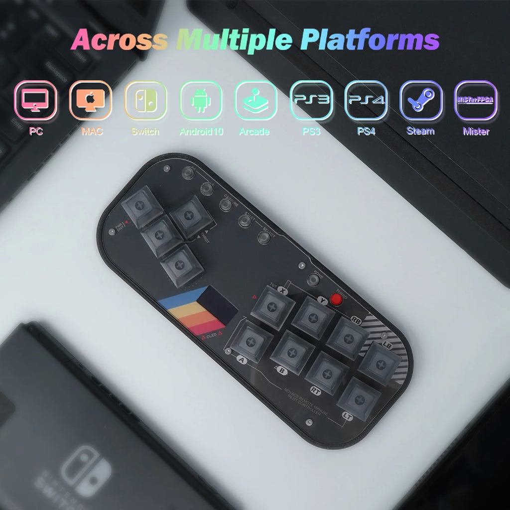 Mini Hitbox V3 Fightstick for PC, PS3, PS4 and Switch
