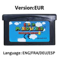 EUR Version GBA Game Cartridge 32 Bit Video Game Console Card Series Super  Wario Land4