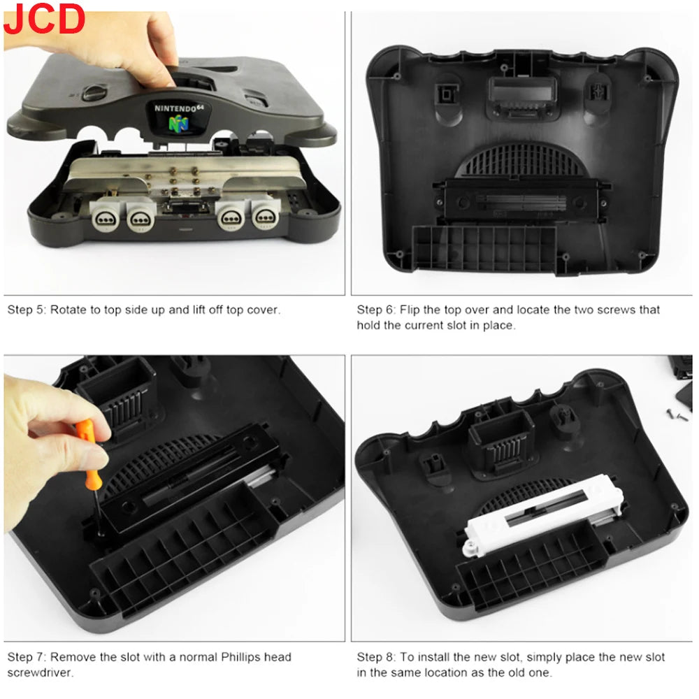 JCD Region-Free Cartridge Adapter for Nintendo 64 N64