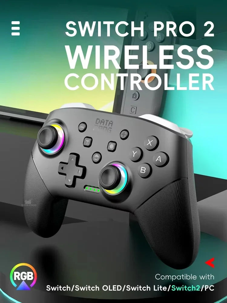 DATA FROG S80 Pro 2PCS Wireless Controller for Switch 2 and OLED