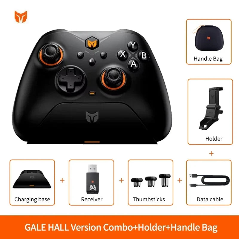 BIGBIG WON Gale hall 2024 New Wireless Gaming Controller Gamepad for Nintendo Switch/PC/iOS/Android with Charging Dock